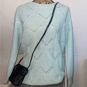 Cardigan Pullover Women's Knit Tunic Sweater Size 8